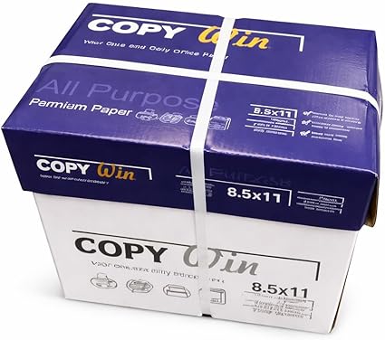 A1 Letter Size Copy Paper 5,000 Sheets Premier Multipurpose Paper,Inkjet Printer/Fax/Photocopy Paper, 97 Brightness, 20 lb, Letter Size 8.5''x11'' 500 Sheets/Ream, 10 Reams