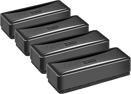 Amazon Basics Dry Erase Whiteboard Eraser - Set of 4