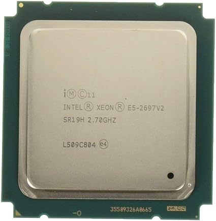 PC Server and Parts Intel Xeon E5-2697 v2 SR19H 2.70GHz 30M 12-Core LGA2011 CPU Processor (Renewed)